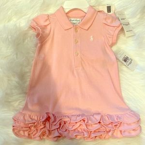 Pink Ruffle Ralph Lauren Baby Dress